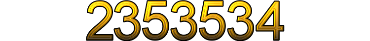 Number 2353534
