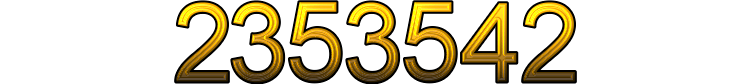 Number 2353542