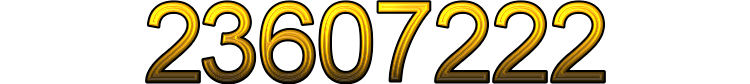 Number 23607222 Number 23607222