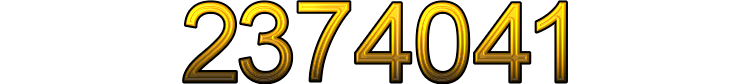 Number 2374041