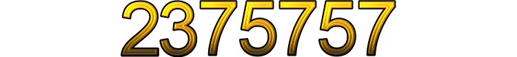 Number 2375757