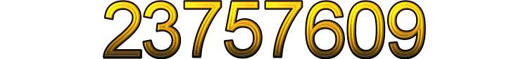 Number 23757609