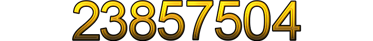 Number 23857504 Number 23857504