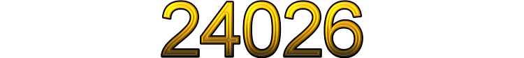 Number 24026