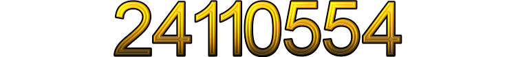 Number 24110554