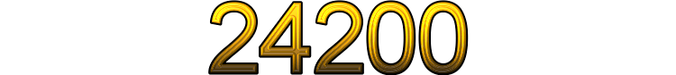 Number 24200