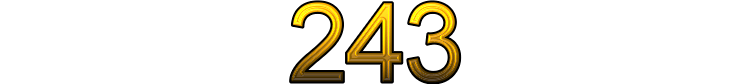 Number 243
