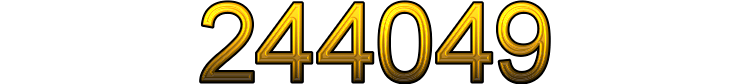 Number 244049