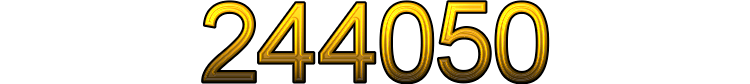 Number 244050