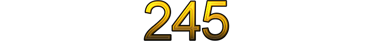 Number 245