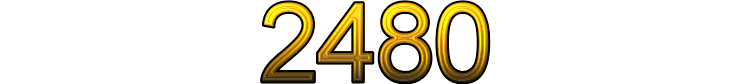 Number 2480