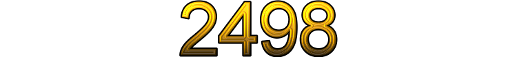 Number 2498