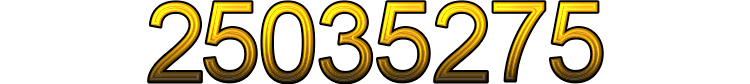 Number 25035275