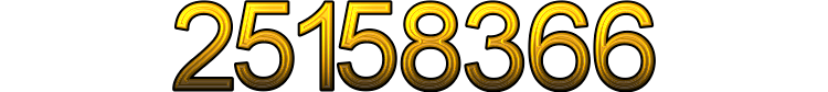 Number 25158366 Number 25158366