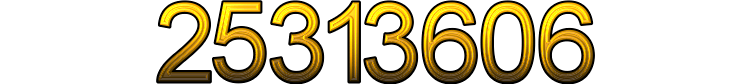 Number 25313606