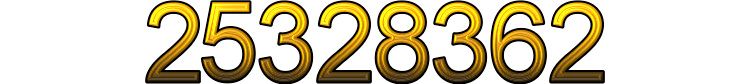 Number 25328362 Number 25328362