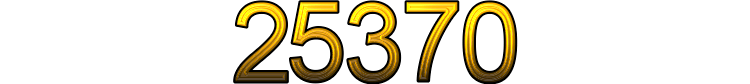 Number 25370