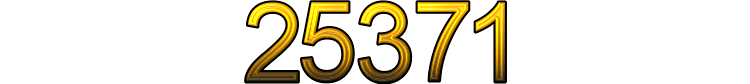 Number 25371