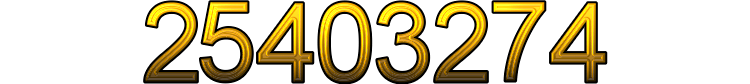 Number 25403274