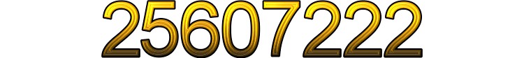 Number 25607222