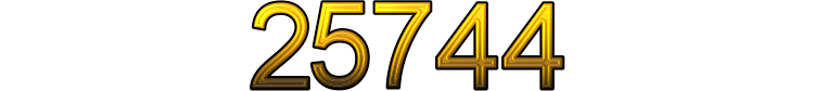 Number 25744