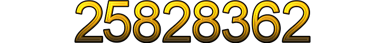 Number 25828362 Number 25828362