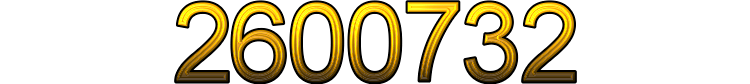Number 2600732