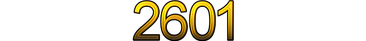 Number 2601