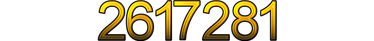 Number 2617281