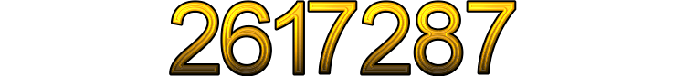 Number 2617287