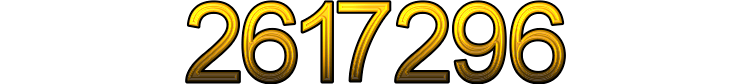 Number 2617296