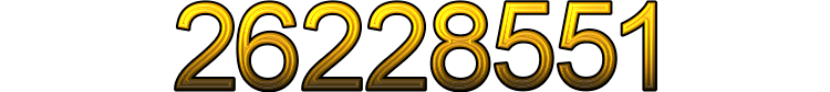 Number 26228551 Number 26228551