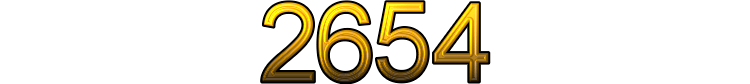 Number 2654