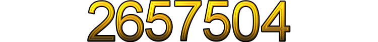 Number 2657504