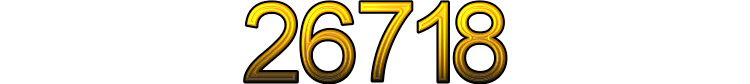 Number 26718