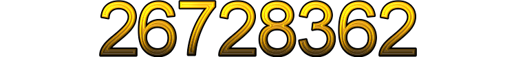 Number 26728362