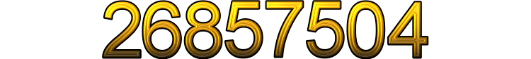 Number 26857504