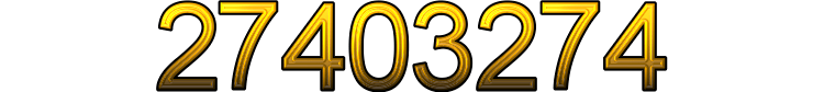 Number 27403274 Number 27403274