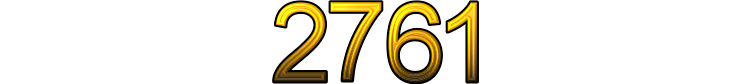 Number 2761