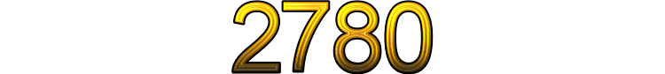 Number 2780