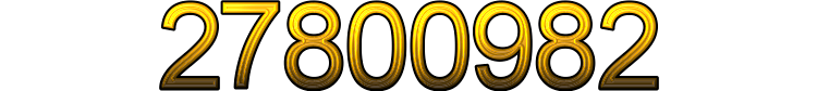 Number 27800982 Number 27800982