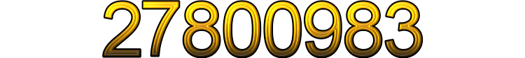 Number 27800983 Number 27800983