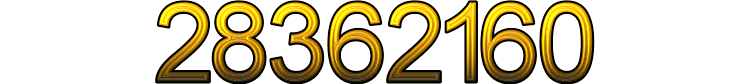 Number 28362160