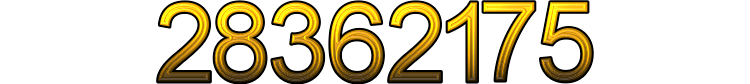 Number 28362175 Number 28362175