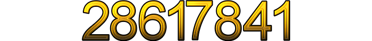 Number 28617841