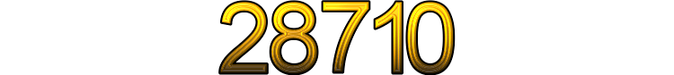 Number 28710