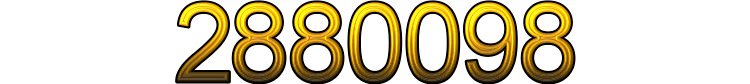Number 2880098 Number 2880098