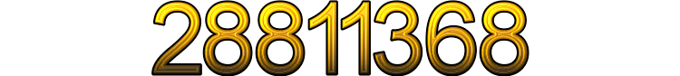Number 28811368