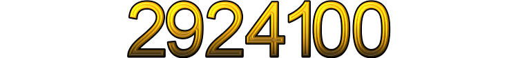 Number 2924100