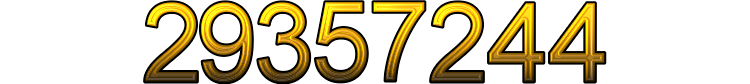Number 29357244